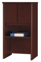 Bush Series C - 24" Storage Hutch  Mahogany Collection - Bush Office Furniture - WC36706