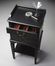 Butler Black Licorice Silver Chest with Felt-Lined Drawers
