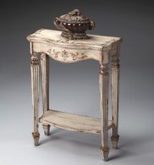Butler Guilded Cream Console Table with Classical Motifs