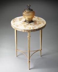 Butler Loft Toffee and Creme Accent Table