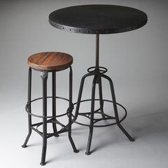 Butler Metalworks Adjustable Height Hall / Pub Table