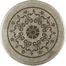 Butler Metalworks Insignia with Swirl Pedestal Accent Table