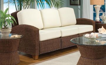Cabana Banana 3 Section Sofa in Cocoa - Home Styles - 5402-61