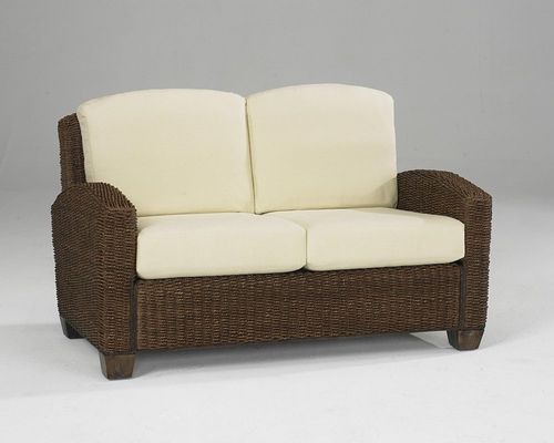 Cabana Banana Love Seat in Cocoa - Home Styles - 5402-60