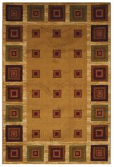 Cabin Blocks Floor Rug - 970016