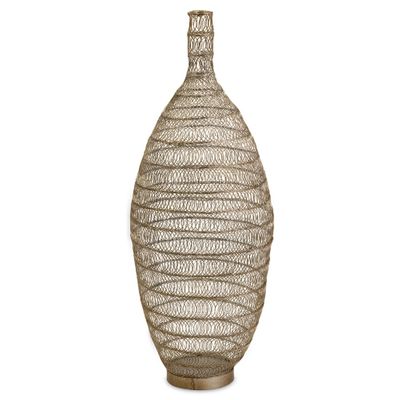 Cadence Wire Art Tall Bottle - IMAX - 12962