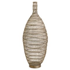Cadence Wire Art Tall Bottle - IMAX - 12962