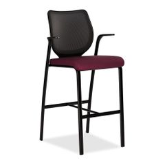 Cafe Height Stool - Wine - HONN709NT69