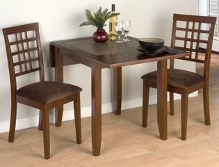 Caleb Brown 3 Piece Drop-Leaf Table Set - 976-30