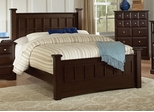 California King Size Bed - Harbor California King Size Bed in Rich Cappuccino - Coaster - 201381KW