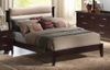 California King Size Bed - Kendra California King Size Bed in Mahogany - Coaster - 201291KW