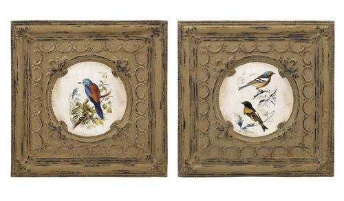 Callie Bird Wall Decor (Set of 2) - IMAX - 27378-2