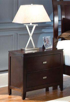 Calvin Night Stand in Cappuccino - B205N