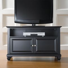 Cambridge 42" TV Stand in Black Finish - Crosley Furniture - KF10003DBK