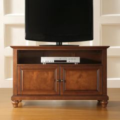 Cambridge 42" TV Stand in Classic Cherry Finish - Crosley Furniture - KF10003DCH