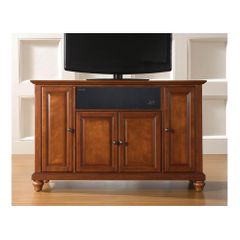 Cambridge 48" AroundSound TV Stand in Classic Cherry - CROSLEY-KF1002DASCH