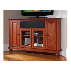 Cambridge 48" Corner AroundSound TV Stand in Classic Cherry - CROSLEY-KF1006DASCH