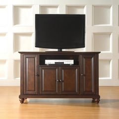 Cambridge 48" TV Stand in Vintage Mahogany Finish - Crosley Furniture - KF10002DMA