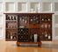 Cambridge Expandable Bar Cabinet in Classic Cherry Finish - Crosley Furniture - KF40001DCH