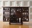 Cambridge Expandable Bar Cabinet in Vintage Mahogany Finish - Crosley Furniture - KF40001DMA