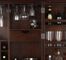 Cambridge Expandable Bar Cabinet in Vintage Mahogany Finish - Crosley Furniture - KF40001DMA