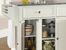 Cambridge Solid Granite Top Kitchen Island in White Finish - Crosley Furniture - KF30003DWH