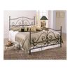 Camden Metal Bed Caramel with Gold Accents - Largo - LARGO-ST-4098AXHF