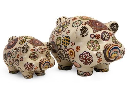 Camden Pigs (Set of 2) - IMAX - 19048-2
