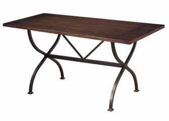 Cameron 5-Piece Counter Height Rectangle Wood Dining Set with Ladder Back Stools - Hillsdale Furniture - 4671CTBRS5