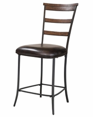 Cameron 5-Piece Counter Height Rectangle Wood Dining Set with Ladder Back Stools - Hillsdale Furniture - 4671CTBRS5