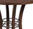 Cameron 5-Piece Counter Height Round Wood Dining Set with Parson Stools - Hillsdale Furniture - 4671CTBWS4