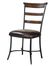 Cameron 5-Piece Round Wood and Metal Dining Set with Ladder Back Chairs - Hillsdale Furniture - 4671DTBC5