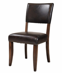 Cameron 5-Piece Round Wood and Metal Dining Set with Parson Chairs - Hillsdale Furniture - 4671DTBC4