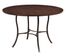 Cameron 5-Piece Round Wood and Metal Dining Set with Parson Chairs - Hillsdale Furniture - 4671DTBC4