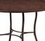 Cameron 5-Piece Round Wood and Metal Dining Set with Parson Chairs - Hillsdale Furniture - 4671DTBC4