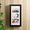 SEI Photo Display Wall-Mount Black Jewelry Armoire