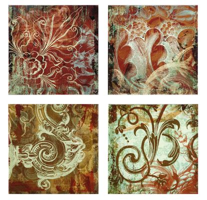 Canvas Wall Panels (Set of 4) - IMAX - 16187-4