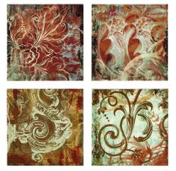 Canvas Wall Panels (Set of 4) - IMAX - 16187-4