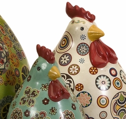 Canvon Chickens (Set of 3) - IMAX - 19098-3