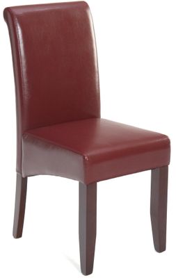 Carlsbad Cherry Red Bonded Leather Chair - Set of 2 - 888-482KD