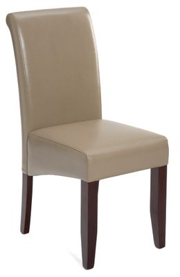 Carlsbad Cherry Sandstone Bonded Leather Chair - Set of 2 - 888-483KD
