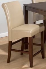 Carlsbad Cherry Sandstone Bonded Leather Stool - Set of 2 - 888-BS488KD