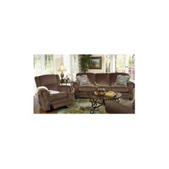 Carlton Java Sofa and Recliner Set - Jackson Furniture