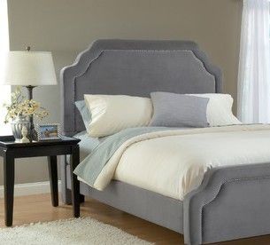 Carlyle Queen Size Fabric Headboard with Frame - Hillsdale Furniture - 1638HQRC