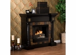 Carrington Convertible Black Gel Fireplace - Holly and Martin