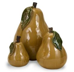 Ceramic Pears (Set of 3) - IMAX - 44015-3