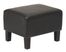 Chair with Ottoman in Dark Brown - Office Star - MET807