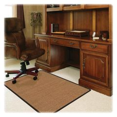 Chairmat For Office Chair Floor - Light Brown - DEFCM13442FCBS