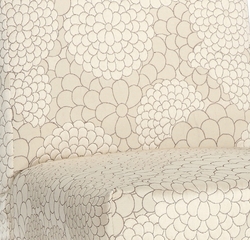 Champagne Floral "Slip Over" for Counter Stool or Bar Stool - Powell Furniture - 742-267Z