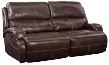 Chandler ll Leather Power Sofa in Florence Mocha - 385231348718